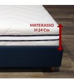 Materasso 80x190 Pronta consegna, 800 molle insacchettate e Memory, cuscini e tessuto imbottito – DETRAIBILE H24  - MED3.1