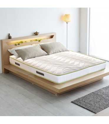 Materasso singolo 80x190 ortopedico in AirPur® alto 12 cm con tessuto anti acaro climatizzato - ART