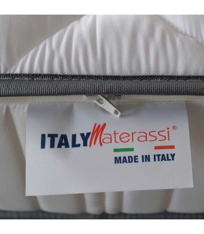 Materasso HD e memory ortopedico SFODERABILE semirigido con Cuscini per le gambe memory in PROMOZIONE – GIGLIO H23