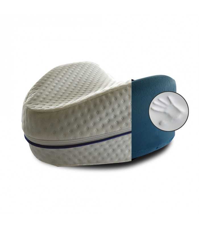 Materasso HD e memory ortopedico SFODERABILE semirigido con Cuscini per le gambe memory in PROMOZIONE – GIGLIO H23