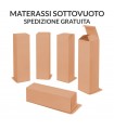 Materasso DETRAIBILE come DISPOSITIVO MEDICO alto 20 cm ortopedico anatomico AirPur® e Memory foam MEMORY NATURE